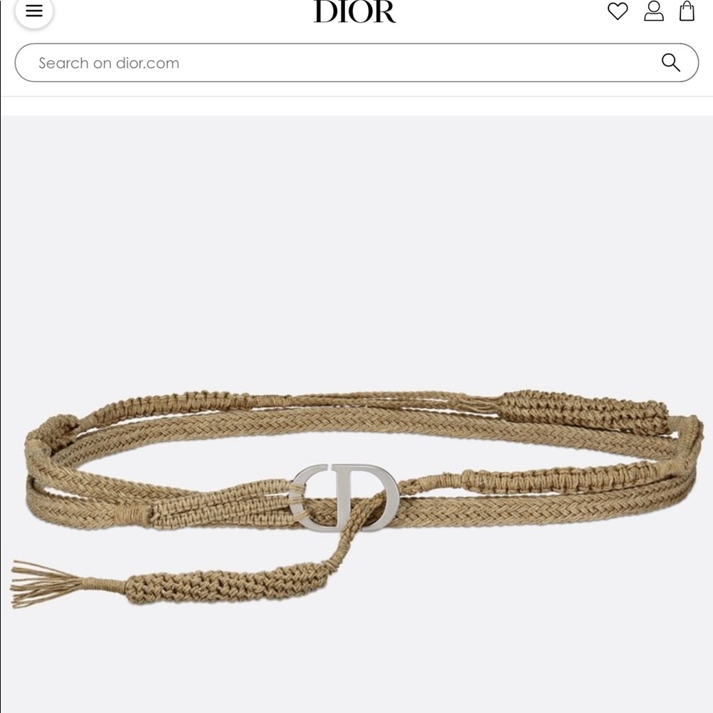 Christian Dior Belt